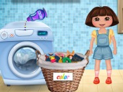 Dora Washing Clothes