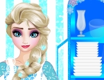 Elsa Washing Dishes