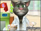 play Talking Tom Washing Dishes