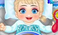 play Frozen Baby Care