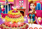 play Anna Realistic Wedding Cake