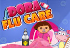 play Dora Flu Care
