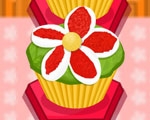 play Floral Cupcakes