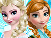 play Frozen Sisters Dress Up