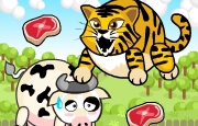 Tiger Eat Cow