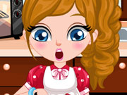 play Baby Cooking Accident Kissing