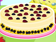 White Chocolate Berry Cheesecake