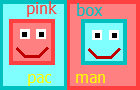 Pink Box : Pac Man