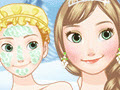 play Frozen Anna Facial Makeover