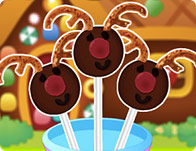 Choco Reindeer Pops