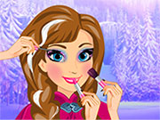 play Anna Frozen Makeup School