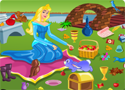 Princess Aurora Picnic Cleaning