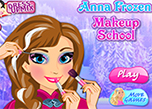 Anna Frozen Makeup School