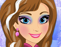 play Anna Frozen Makeup School