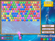 play Princess Elsa Bubble