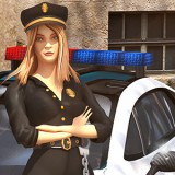 play Skill 3D Parking Police Station
