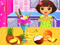 play Dora Blueberry Ice Cream