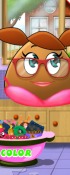 play Pou Girl Washing The Clothes