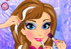 play Anna Frozen Makeup School