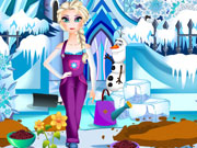 play Elsa'S Ice Garden