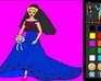 Barbie Wedding Dress Coloring