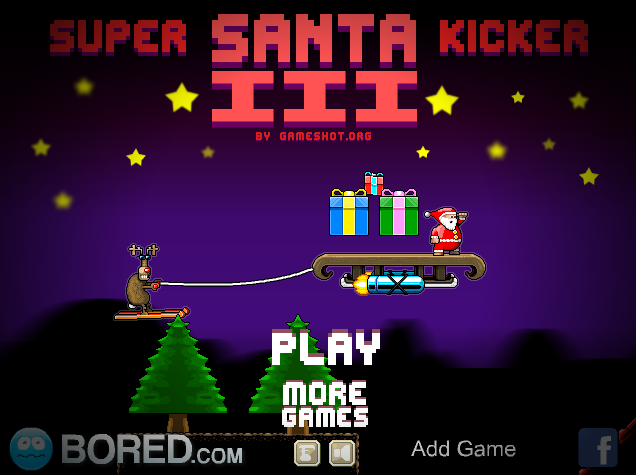 play Super Santa Kicker 3