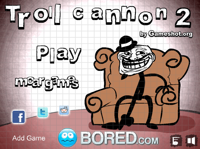 play Troll Cannon 2
