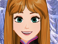 play Frozen Anna Waterfall Braids