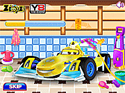 play Racing Car Wash