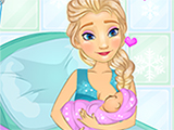 play Elsa’S Baby Birth