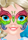 Baby Elsa Butterfly Facial Art