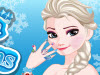 play Queen Elsa Nail Designs