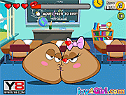 play Pou Kissing