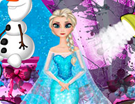 play Elsa Carriage Wash