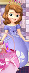 play Sofia The First Washing Dresses