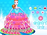 Frozen Princess Cake Decor