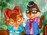 Chipmunks Dating Dressup