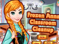 play Frozen Anna Classroom Cleanup