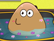 play Pou Bathing Kissing