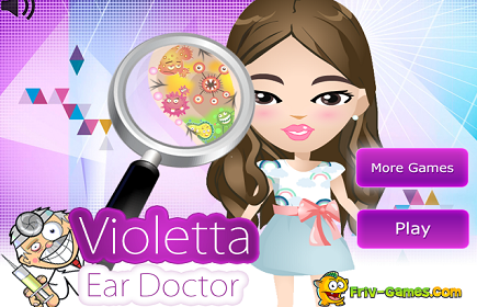 play Violetta Ear Doctor