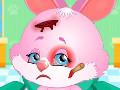 play Cute Bunny Face Injury