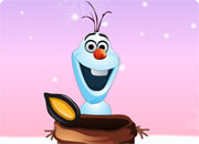 Olaf Catching Nuts