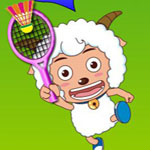 play Pleasant Goat Badminton Double