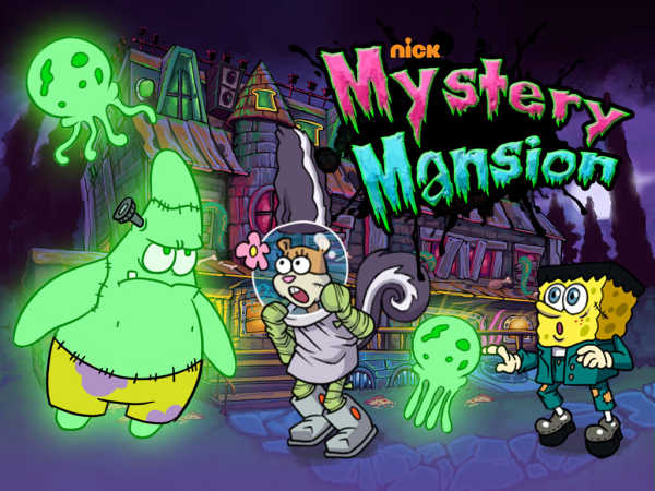 play Nickelodeon Mystery Mansion