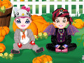play Cute Happy Halloween Kids