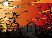play Halloween Graveyard Escape