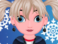 play Baby Elsa Back To School Haircut