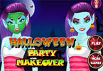 Halloween Party Makeover