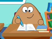 play Pou Classroom Slacking