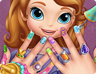 play Sofia The First Nail Spa